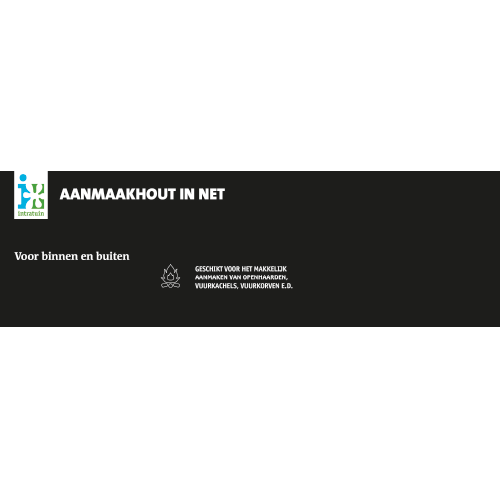 Paneel: 800 x 250 mm. <br>Koof productinfo <br>Aanmaakhout in net