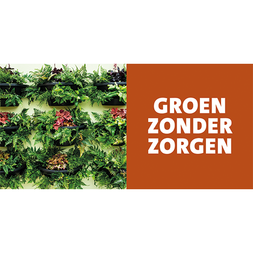 Paneel: 1988 x 988 mm. <br> Zijde planten A
