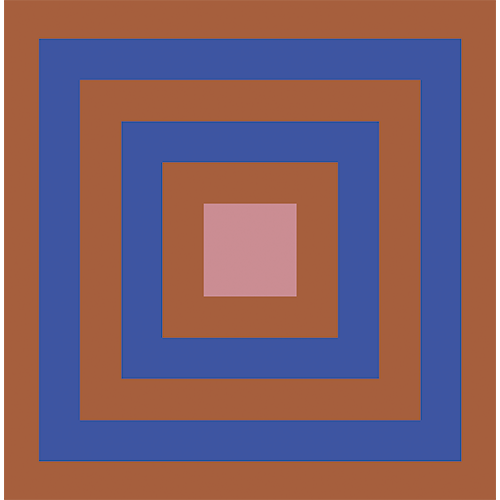 Magneetfolie: 985 x 1000 mm. <br>Bruin patroon trend<br>voorjaar 2026