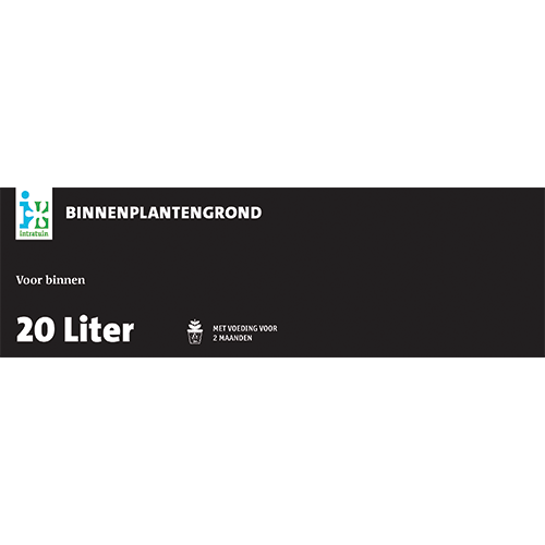 Paneel: 800 x 250 mm. <br>Koof productinfo <br>Binnenplantengrond voor binnen 20L