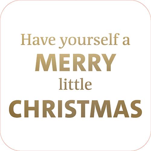 Koofsigning: 720 x 720 mm. Have yourself tekst wit