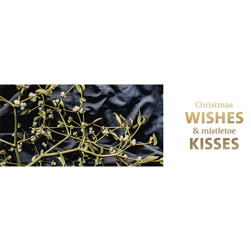 Koofsigning set: 1988 x 988 mm + 988 x 988 mm. Christmas wishes