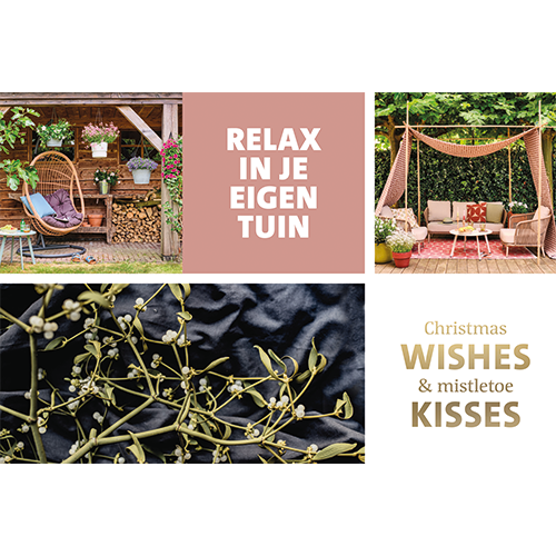 Koofsigning set dubbelzijdig: 1988 x 988 mm. + 988 x 988 mm. Tuinmeubel Tuin + Kerst