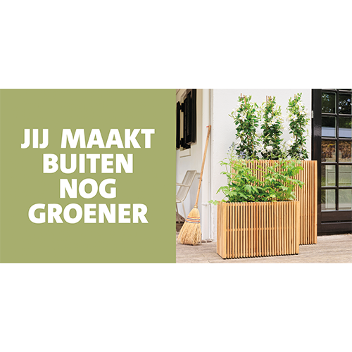 Koofsigning: 1988x988. Buiten nog groener