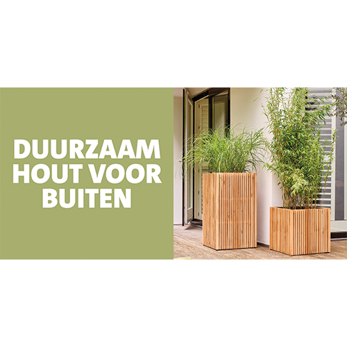 Koofsigning: 1988x988. Duurzaam hout