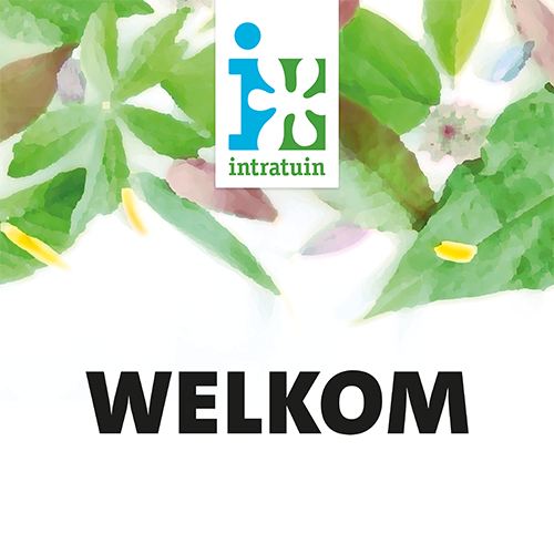 Paneel: 950 x 950 mm.  <br>Welkomsbord