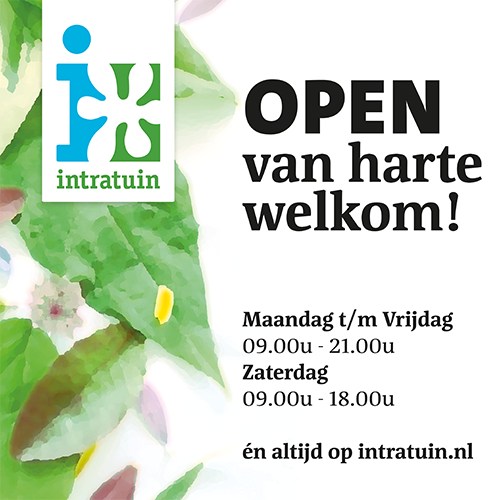 Paneel: 950 x 950 mm.  <br>Openingstijden <br>maandag tm vrijdag