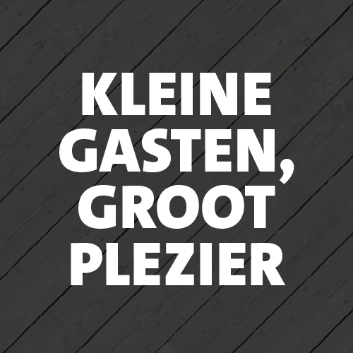 Paneel Koofsigning: 988 x 988 mm. Kleine gasten