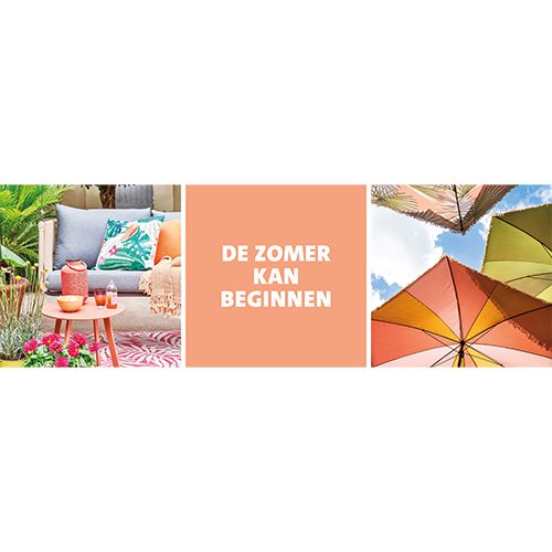 Paneel: 2988 x 988 mm. <br>De zomer kan beginnen