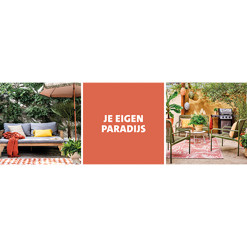 Paneel: 2988 x 988 mm. <br>Je eigen paradijs