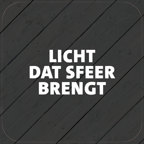 Paneel Koofsigning: 720 x 720 mm. Licht tekst