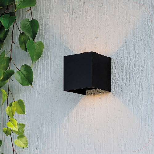 Paneel Koofsigning: 720 x 720 mm. Wandlamp 12V beeld