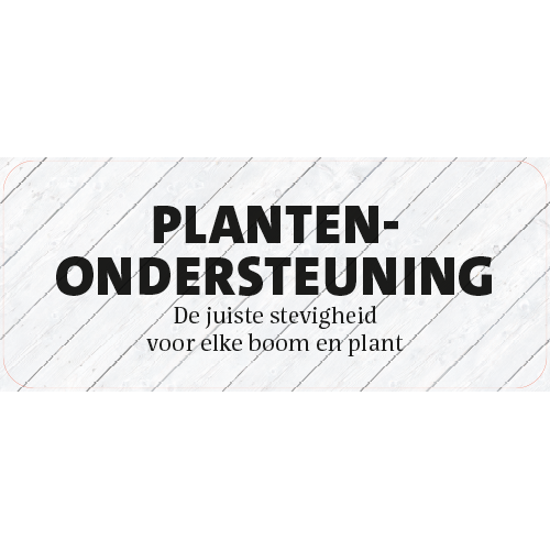 Paneel Koofsigning: 1720 x 720 mm. Plantenondersteuning