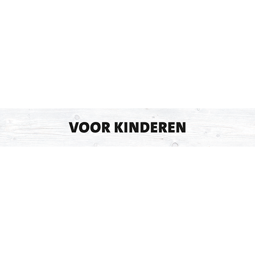 Magneetfolie: 1000 x 150 mm. <br>Voor kinderen