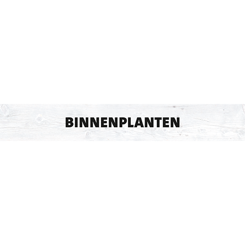 Magneetfolie: 1000 x 150 mm. <br>Binnenplanten