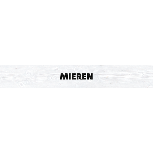 Magneetfolie: 1000 x 150 mm. <br>Mieren