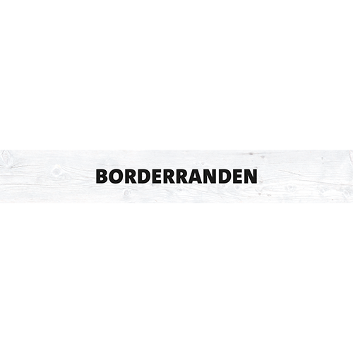 Magneetfolie: 1000 x 150 mm. <br>Borderranden