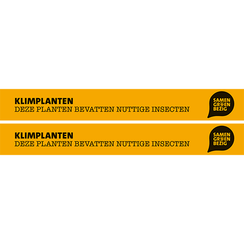 Plantentafelstrook: 1600 x 206 mm. BU L SGB Hemi 01 (set van 2 stuks)