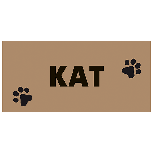 Paneel: 1988 x 988 mm. <br>Kat koofsigning