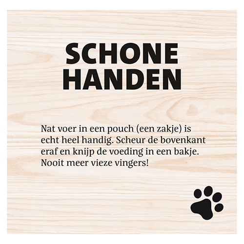 Magneetfolie: 438 x 428 mm. <br>Kat voeding nat tip