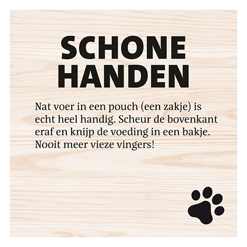 Magneetfolie: 400 x 400 mm. <br>Kat voeding nat tip