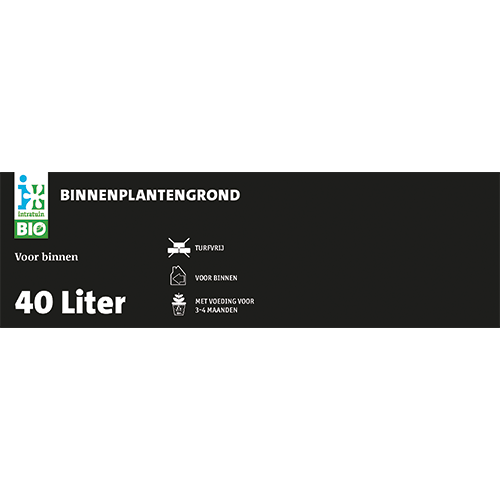 Paneel: 800 x 250 mm. <br>koof productinfo <br>Binnenplantengrond 40L