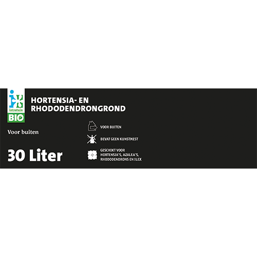 Paneel: 800 x 250 mm. <br>Koof productinfo <br>Hortensiagrond 30L