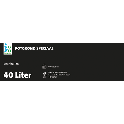 Paneel: 800 x 250 mm. <br>Koof productinfo <br>Potgrondspeciaal 40L