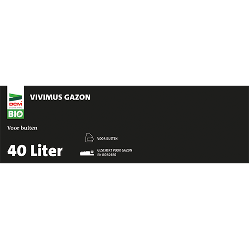 Paneel: 800 x 250 mm. <br>DCM Vivimus<br>gazon BIO 40L