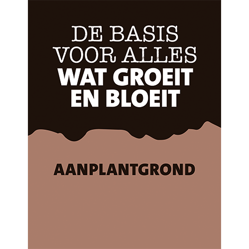 Magneetposters: 380 x 490 mm. <br> aanplantgrond