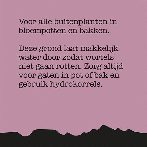 Paneel: 988 x 988 mm. <br>Segmenten uitleg roze