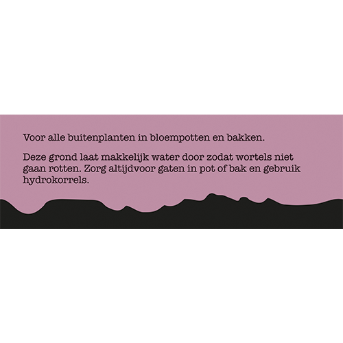 Paneel: 900 x 300 mm. <br>Segmenten uitleg roze