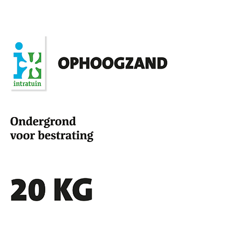 Paneel: 594 x 420 mm. <br>Koof productinfo grind <br>Ophoogzand