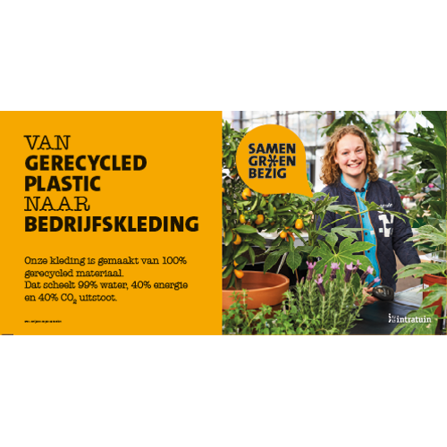 Paneel Koofsigning: 1988 x 988 mm. SGB Bedrijfskleding