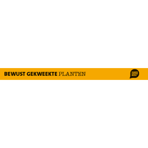 Paneel Plantentafelstrook: 2977 x 230 mm. SGB bewust gekweekte planten 3.0 VKPro