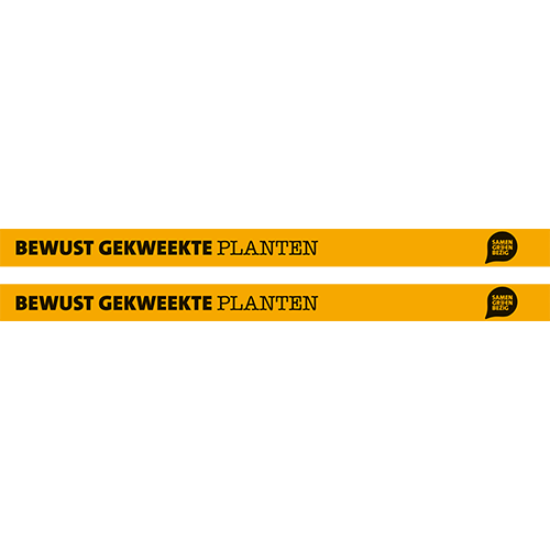 Plantentafelstrook: 2990 x 206 mm. SGB bewust gekweekte planten 3.0 VKPro (set van 2 stuks)