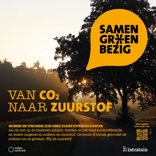 Spandoek Billboard: 3400 x 3400 mm. SGB CO2 Naar zuurstof