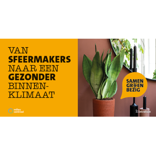 Paneel Koofsigning: 1988 x 988 mm. SGB Gezonder binnenklimaat A