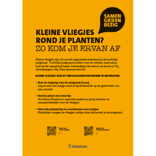 Poster: 290 x 408 mm. SGB Kleine vliegjes A3 (set van 4 stuks)