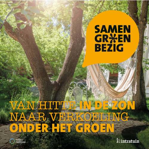 Spandoek Billboard: 3400 x 3400 mm. SGB Natuurlijke parasols