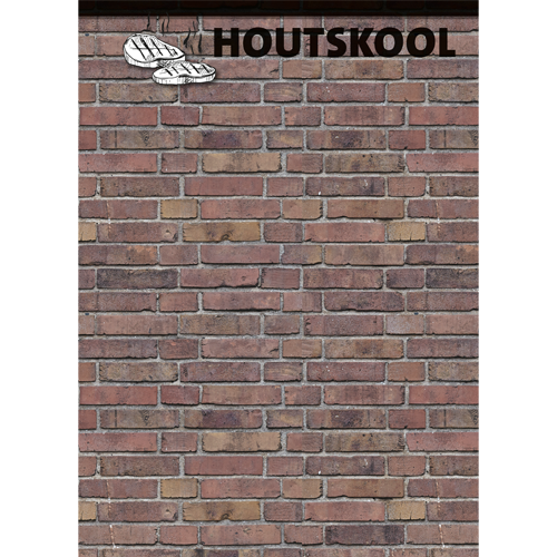 Magneetfolie: 985 x 1400 mm. <br>BBQ muurplaten houtskool