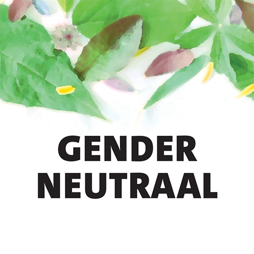 Paneel: 200 x 200 mm. <br>Deurbordje gender neutraal