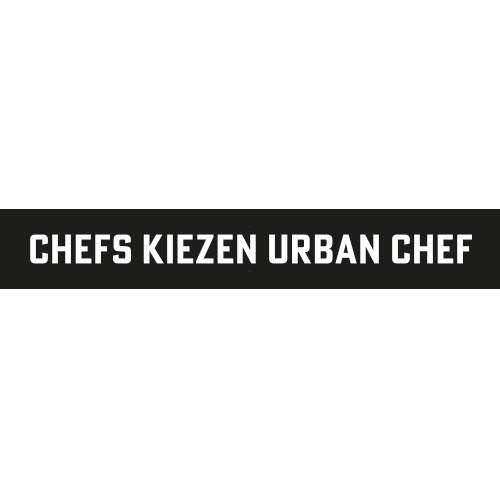 Paneel Afdelingssigning: 850x120 Urban Chef bord Chefs kiezen