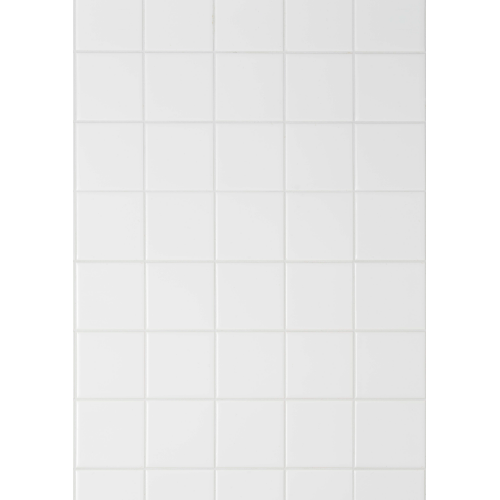 Magneetfolie: 985 x 1400 mm. <br>Tegels blond