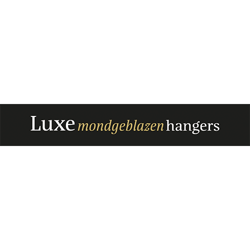 Magneetfolie: 2998 x 488 mm.<br>Hangers_HR Zwart