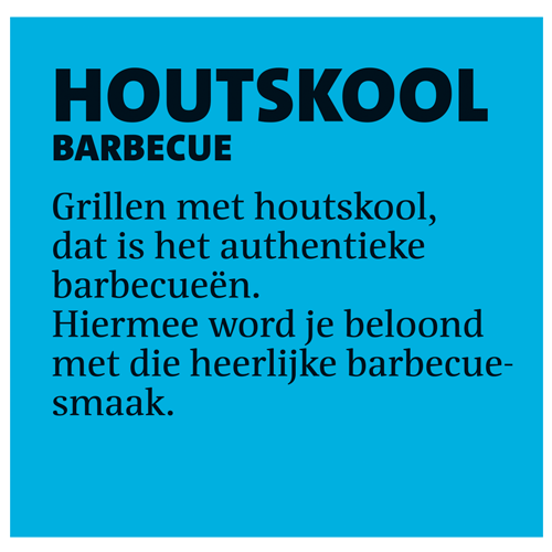 Paneel: 438 x 428 mm. <br>BBQ palletbord <br>houtskool