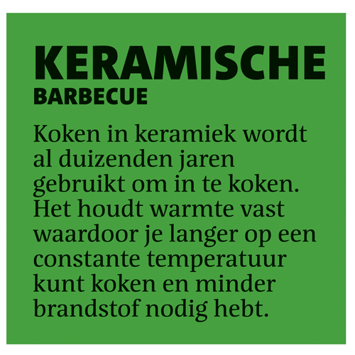 Paneel: 438 x 428 mm. <br>BBQ palletbord <br>keramische