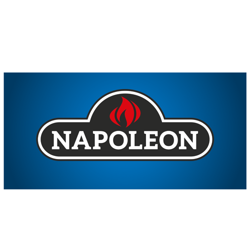 Paneel: 1988 x 988 mm. <br>BBQ Napoleon logo