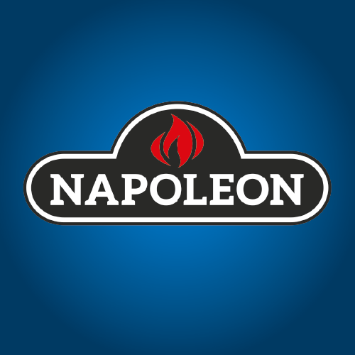 Magneetfolie: 400 x 400 mm. <br>BBQ Napoleon logo