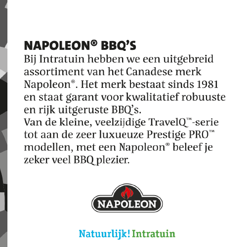 Magneetfolie: 400 x 400 mm. <br>BBQ Napoleon magneet IT